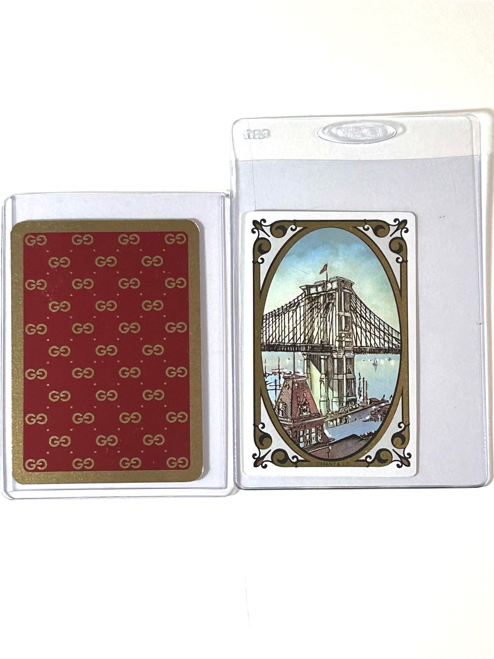 Tiffany & Gucci playing cards